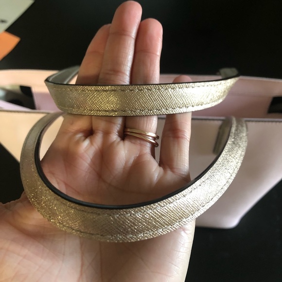 ❌ SOLD ❌ Kate Spade Blush Pink Gold Tote - Picture 4 of 8